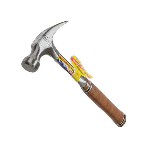 Estwing Straight Claw Hammer 16oz with Leather Grip