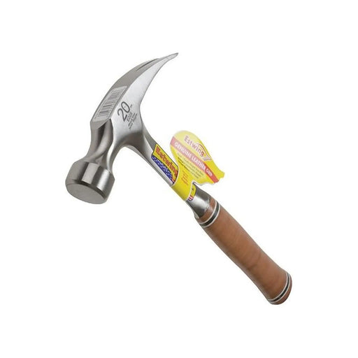 Estwing Straight Claw Hammer 20oz with Leather Grip