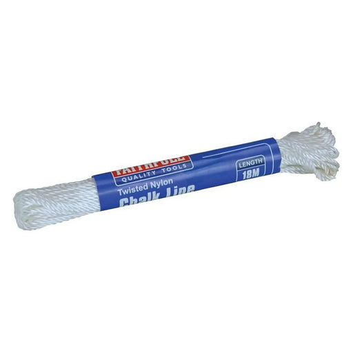 Faithfull Twisted Nylon Chalk Line 18m Professional