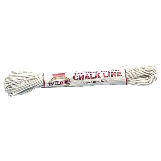 Faithfull 18m Heavy Duty Cotton Chalk Line Reel