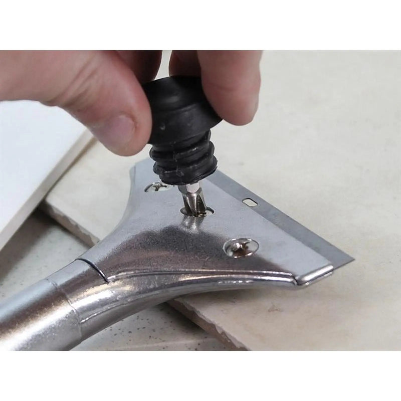 Faithfull Heavy-Duty Long Handled Scraper 100mm (4in)