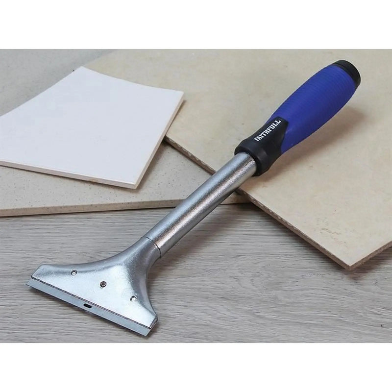 Faithfull Heavy-Duty Long Handled Scraper 100mm (4in)