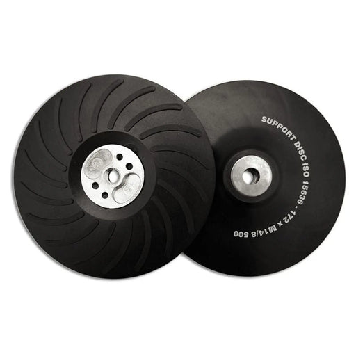 Flexipads World Class Angle Grinder Turbo Pad ISO Hard 180mm (7in) M14