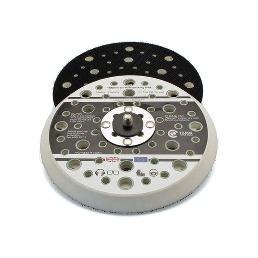 Flexipads World Class Dual Action Sander Pad 150mm GRIP® 5/16 UNF