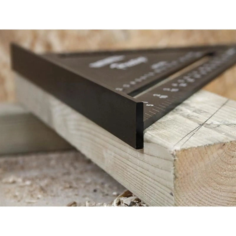 Faithfull Prestige Quick Square Black Aluminium 300mm (12in)
