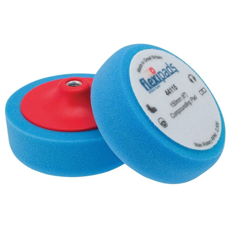 Flexipads World Class Blue Compounding / Polishing Foam 150 x 50mm GRIP®