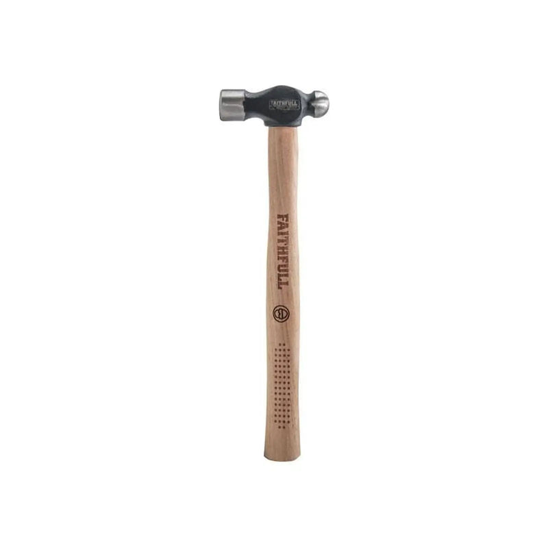 Faithfull Ball Pein Hammer 227g FSC Hickory Handle