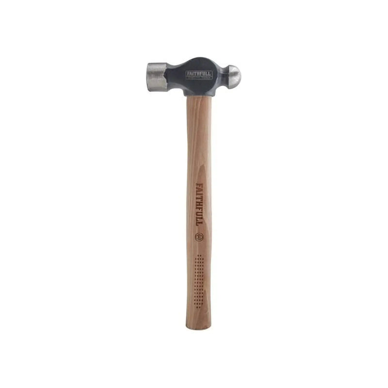 Faithfull Ball Pein Hammer 680g with Hickory Handle