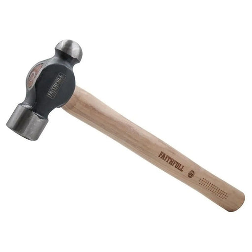 Faithfull Ball Pein Hammer FSC Hickory 1.361kg (3 lb)