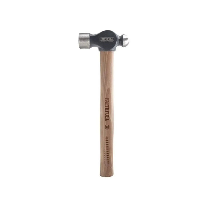 Faithfull Ball Pein Hammer 908g with Hickory Handle