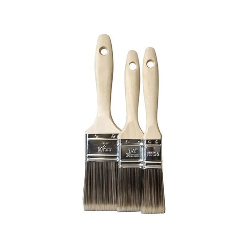 Faithfull Tradesman Synthetic Paint Brush Set, 3 Piece