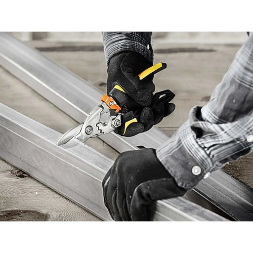 Fiskars PowerGear™ Aviation Snips Straight Cut 250mm (10in)