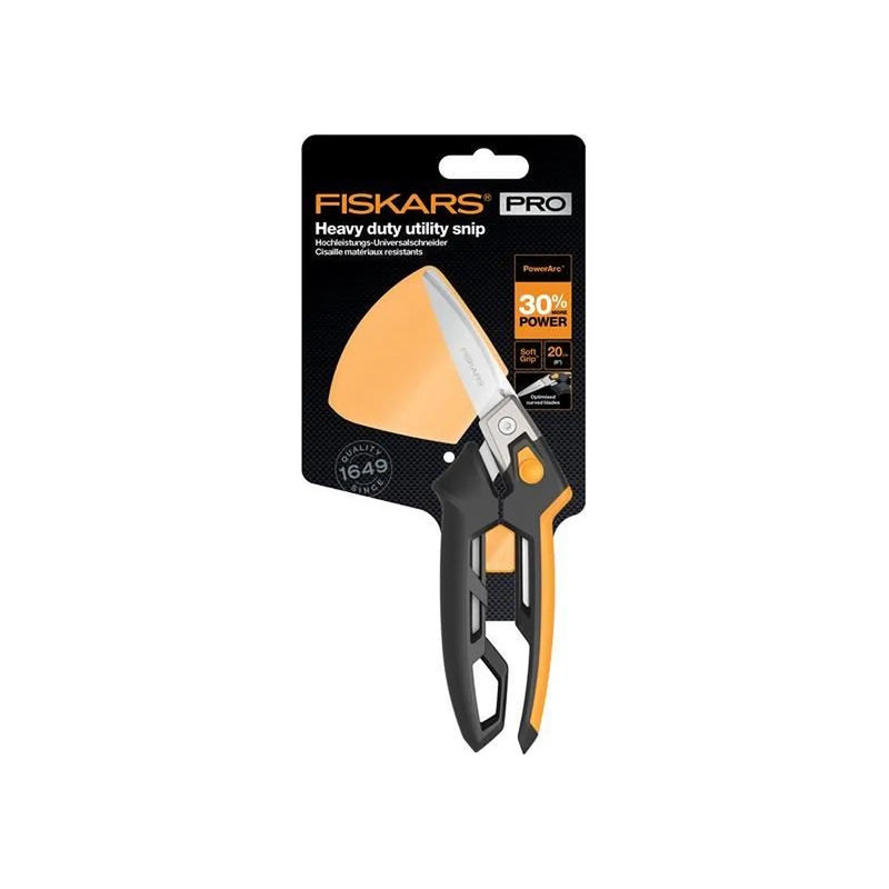 Fiskars PowerArc™ Heavy-Duty Utility Snips
