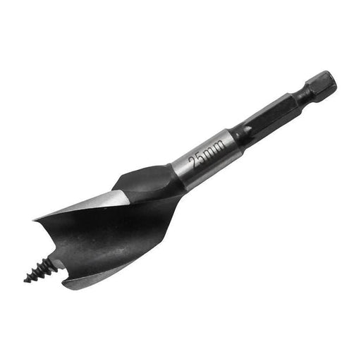Faithfull Tri-Point Speed Auger Bit 25mm Stubby