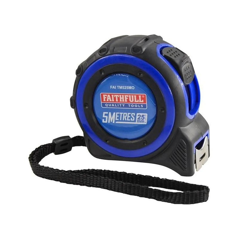 Faithfull Trade Tape Measure 5m (Width 25mm) (Metric Only)