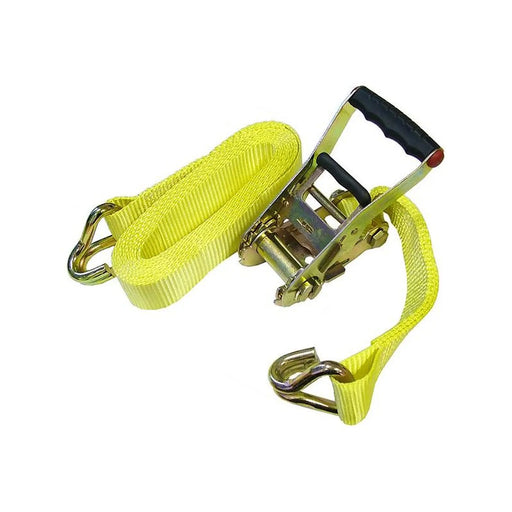 Faithfull Ratchet Tie-Down 8m x 50mm Trucker Breaking Strain 4000kg