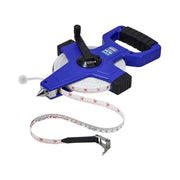 Faithfull Fibreglass Open Long Tape 30m with Metal Hook