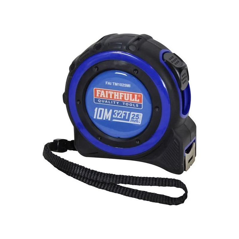 Faithfull Trade Tape Measure 10m/33ft (Width 25mm)
