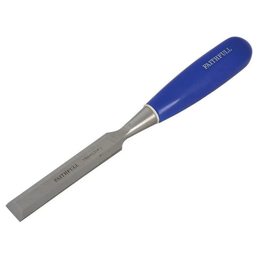 Faithfull Bevel Edge Chisel 19mm Blue Grip