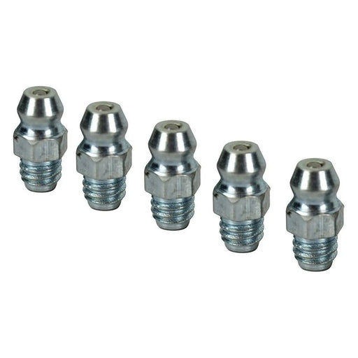 Faithfull Grease Nipple Straight M6 x 1.0 (Pack 5)