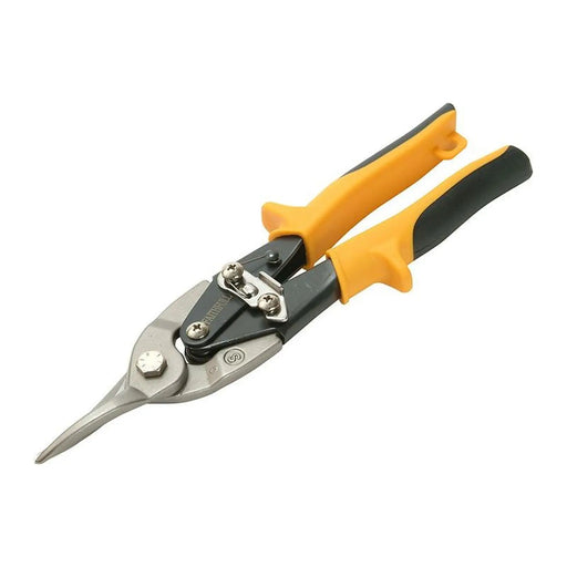 Faithfull Yellow Compound Aviation Snips Straight Cut 250mm (10in)