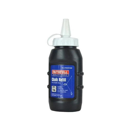 Faithfull Chalk Powder White 113g for DIY Projects