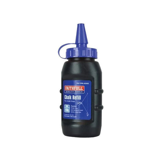 Faithfull Chalk Powder Blue 113g for Professional Use