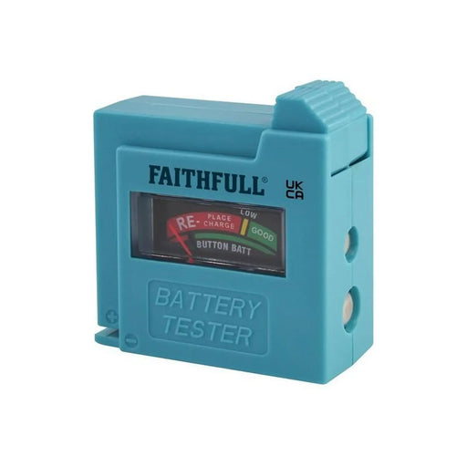 Faithfull Battery Tester for AA, AAA, C, D & 9V