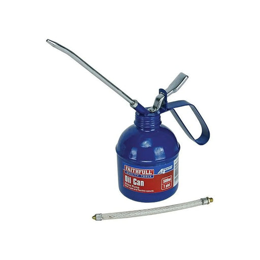 Faithfull Lever Type Oil Can 500ml