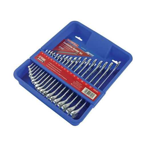 Faithfull 18PC Combination Spanner Set Premium Quality
