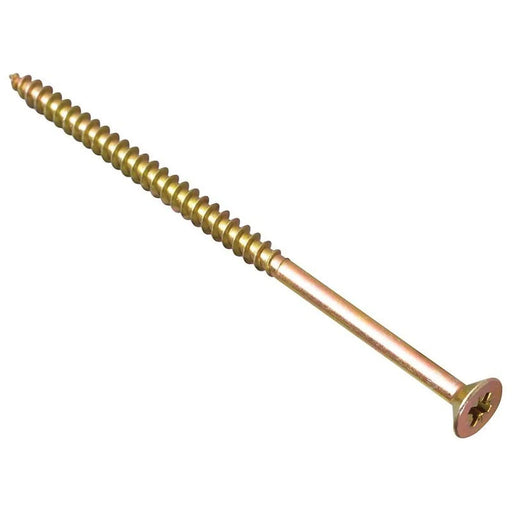 Forgefix Multi-Purpose Pozi Compatible Screw CSK ST ZYP 6.0 x 100mm Box 100