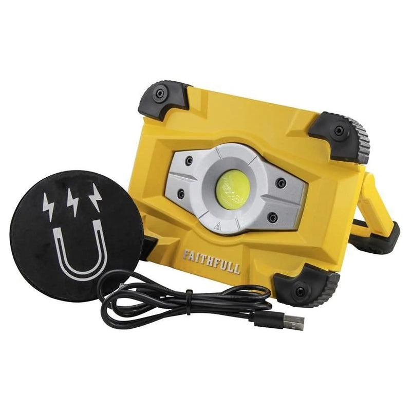 Faithfull Power Plus Rechargeable LED Work Light 20W