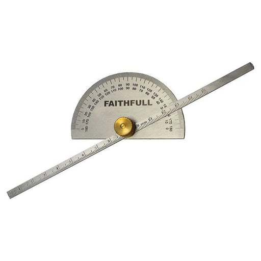 Faithfull Depth Gauge with Protractor 150mm
