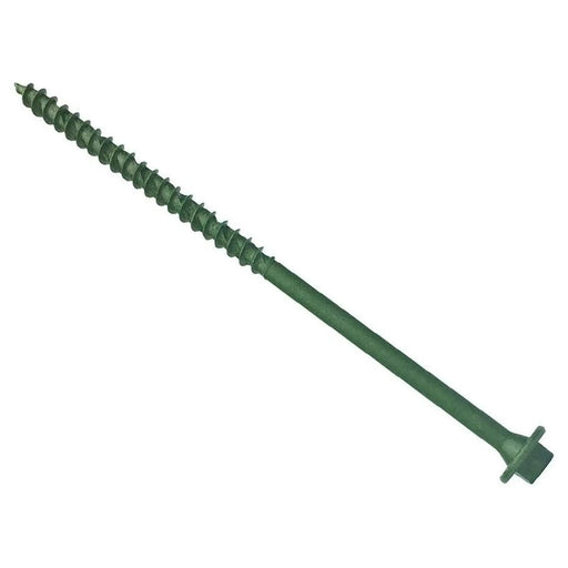 Forgefix Hexagonal/TORX® Compatible Timber T30 Screws Green 7x200mm Tub 50