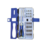 Faithfull Ratchet Screwdriver & Socket Set, 33 Piece