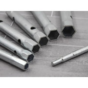 Faithfull 6 Piece Box Spanner Set for Professional Use