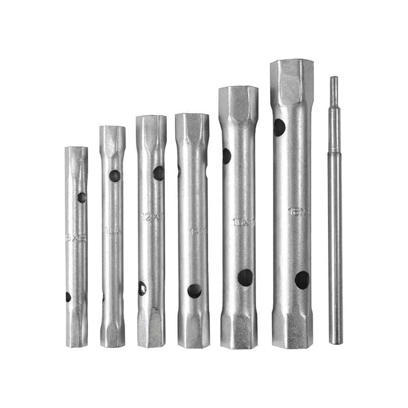 Faithfull 6 Piece Box Spanner Set for Professional Use
