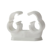 Forgefix Pipe Clip Double Cliplock 15mm Box 50
