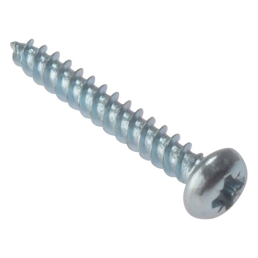 Forgefix General Purpose Pozi Compatible Screw Round Head TT ZP 2in x 8 Box 200