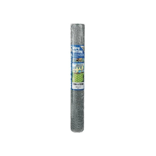 Gardman Galvanised Wire Netting 13mm² Hexagon, 10 x 0.6m
