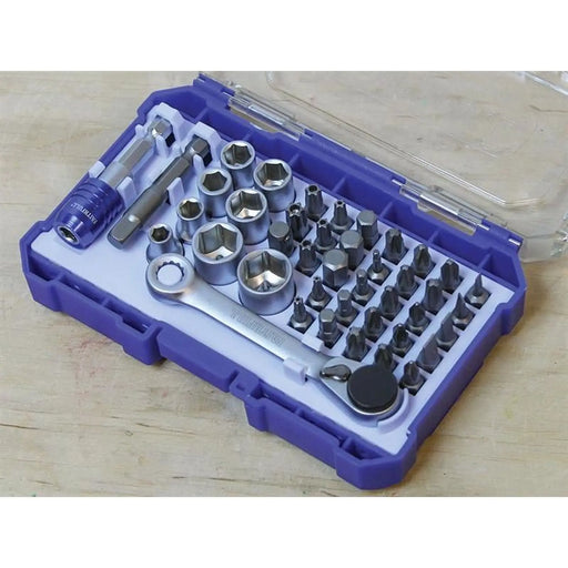 Faithfull Screwdriver Bit & Socket Set, 42 Piece