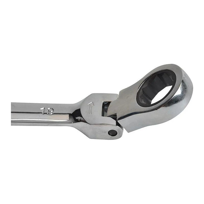 Faithfull Ratchet Combination Spanner Flex Head CV 13mm