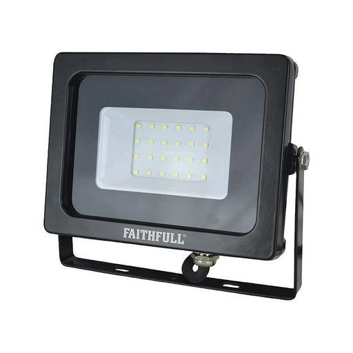 Faithfull Power Plus SMD LED Wall Mounted Floodlight 20W 1600 lumen 240V
