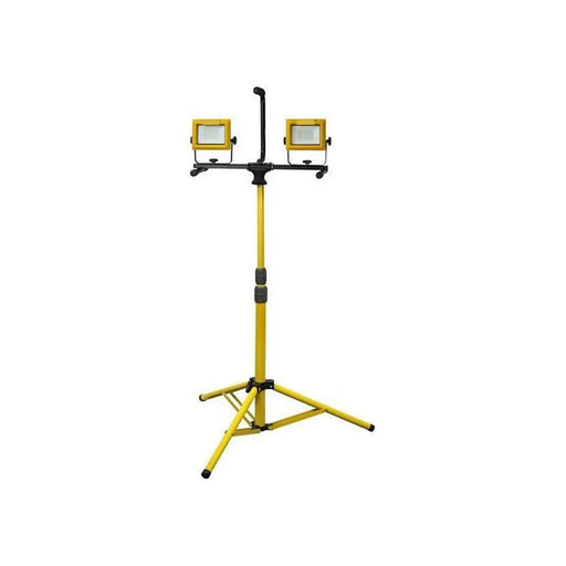 Faithfull Power Plus LED Twin Tripod Site Light 70W 240V