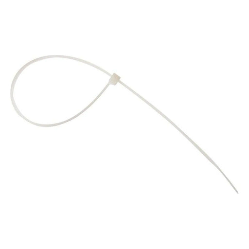 Forgefix Cable Tie Natural/Clear 4.8 x 368mm (Bag 100)