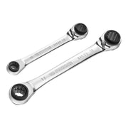 Facom Quatro Ratcheting Spanner Set 2 Piece