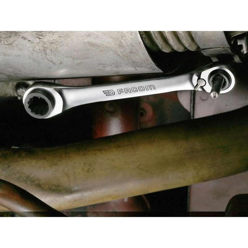 Facom Quatro Ratcheting Spanner Set 2 Piece