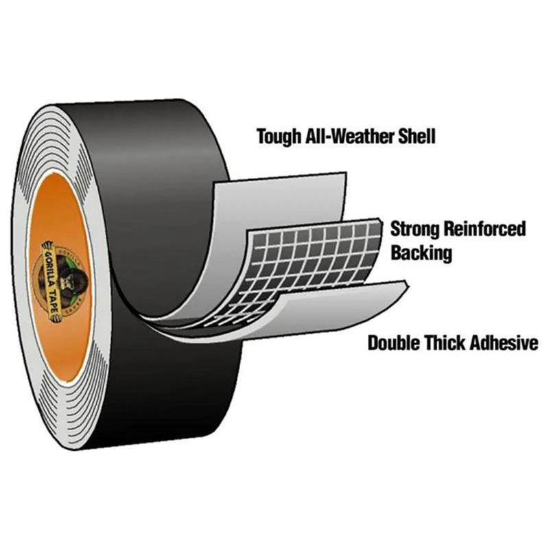 Gorilla Glue Gorilla Tape® 48mm x 32m Black