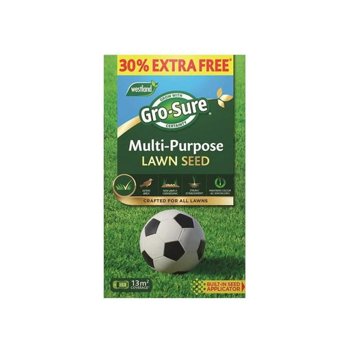 Gro-Sure Multi-Purpose Lawn Seed 10m² + 30% Free