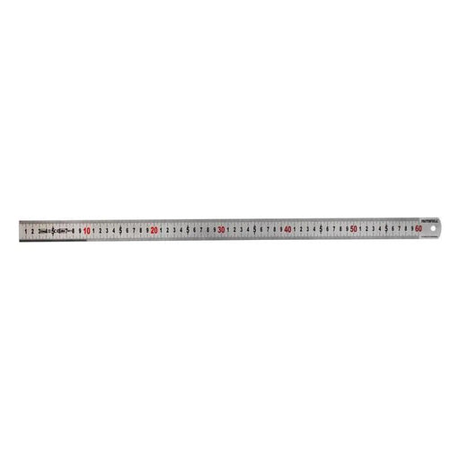Faithfull Matt Silver Measuring Rule 600mm